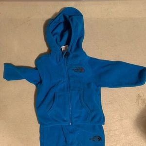 North Face Fleece Set 6-12 months